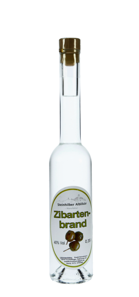 Zibarte-Brand 0,35 Liter