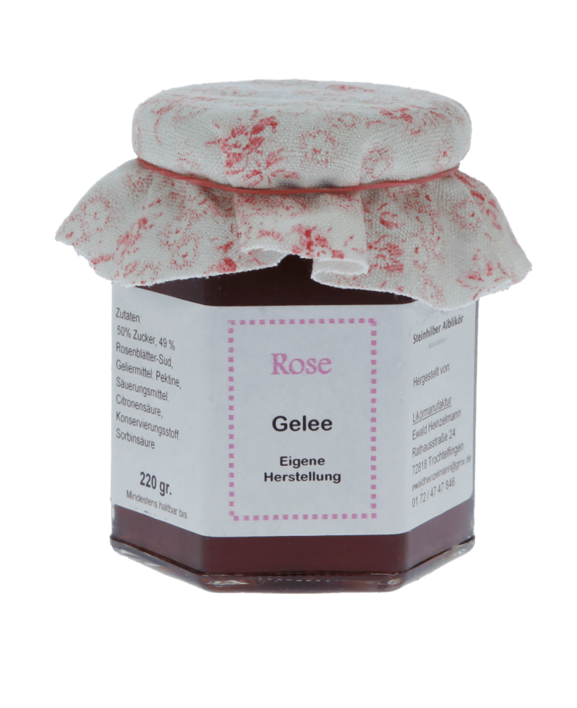 Rosen Gelee 220 Gramm Rosen Gelee 220 Gramm