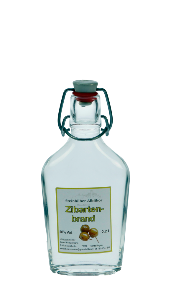 Zibarte-Brand 0,2 Liter